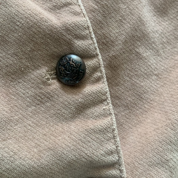 Free‎ People Jagger Blazer Pink Western Military Jacket Lace Up Cuff.  SZ XS - Picture 11 of 13